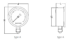 analoges Manometer