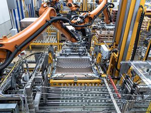 Roboter-Palettierer