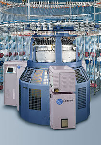 Single-Jersey-Strickmaschine 1