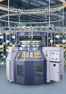 Single-Jersey-Strickmaschine 1