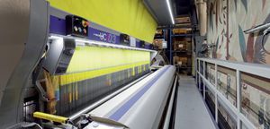 Teppichwebmaschine