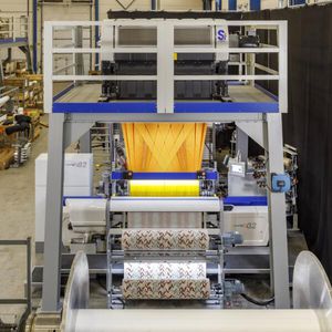 Jacquard-Webmaschine 1