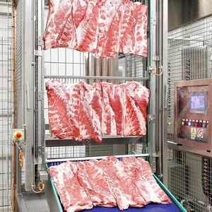 Umschlaganlage für die Lebensmittelindustrie