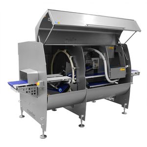 Portionier- und Schneidemaschine / für Fleisch