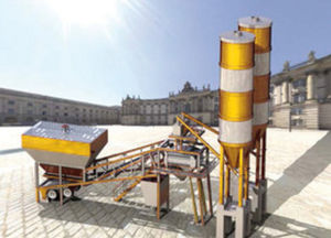 mobile Betonmischanlage