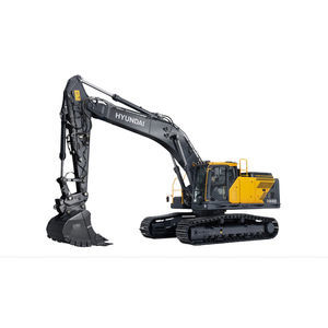 großformatiger Bagger
