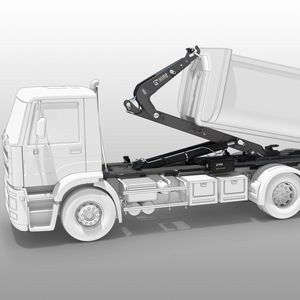 Abrollkipper mit LKW Haken 1