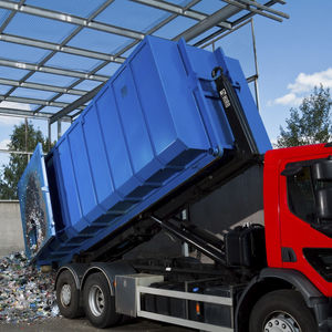 Abrollkipper mit LKW Haken 1