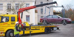 LKW-montierter Kran 1