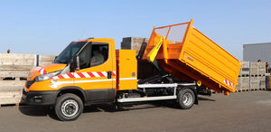 Abrollkipper mit LKW Haken 1