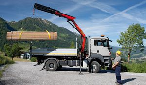 LKW-montierter Kran