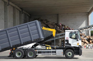 Abrollkipper mit LKW Haken 1