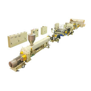 Kunststoffplatten-Extrusionsanlage / Platten / für Thermoplaste