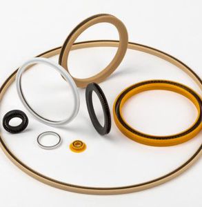O-Ring-Dichtung / Silikon / für Wellen / großformatig