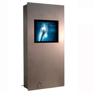 Touchscreen-Terminal / Kiosk / für Wandmontage / robust