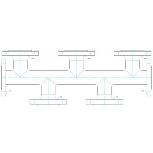 Mehrweg-Verteilerblock