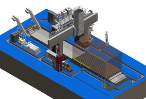 CNC-Fräsmaschine / 3-Achs