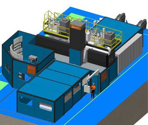 CNC-Fräsmaschine / 3-Achs