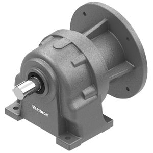 einphasiger Getriebemotor / Schneckenzahnrad / Winkelumlenkung / sockelmontiert