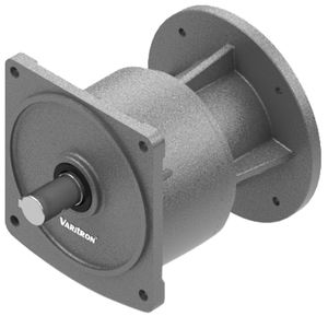 einphasiger Getriebemotor / Schneckenzahnrad / Winkelumlenkung / Flanschmontage