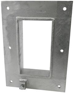 Metall-Kabeleinführungsleiste