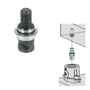 Aufnahmebolzen für Nullpunktspannsystem / Modul 1