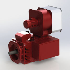 AC-Motor / Asynchron / zweipolig / mit hohem Wirkungsgrad