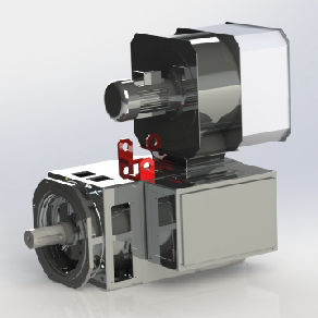 AC-Motor / Synchron / 400V / Zug