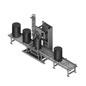 Fassabfüllanlage / für die chemische Industrie / für niederviskose Flüssigkeiten / automatisch