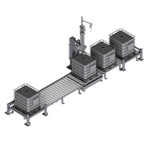 IBC-Abfüllanlage / für die chemische Industrie / für niederviskose Flüssigkeiten / automatisch