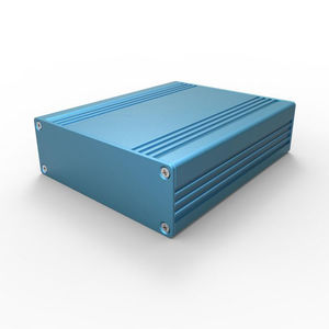 extrudiertes Gehäuse / Handgerät / rechteckig / Aluminium