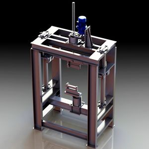 Stabgewindeschneidmaschine