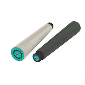 Förderrolle mit Riemenantrieb