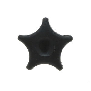 Sternförmig-Knopf / Gewinde / Nylon 6 / mit Stift