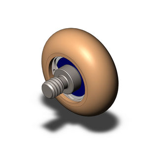 Kugellagerlaufrolle 1