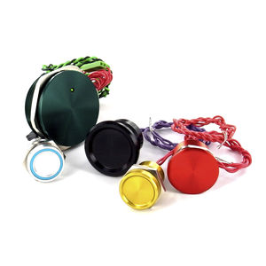 Drucktaster / LED beleuchtet / Sensortechnologie / piezoelektrisch / Edelstahl