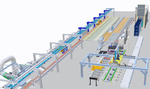 Extrusionsanlage für Platten