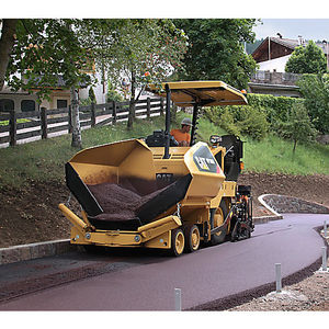 Asphaltfertiger / radmobil / für Straßen