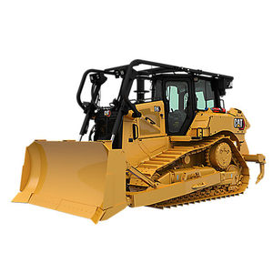 Bulldozer auf Raupen