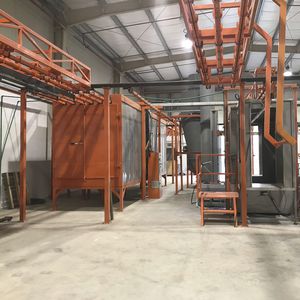 manueller Pulverbeschichtungsanlage