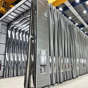 einziehbare Lackierkabine 1
