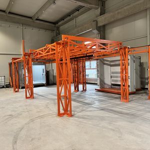 manueller Pulverbeschichtungsanlage
