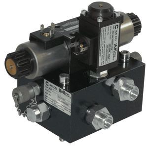 Hydraulik-Wegeventil / mit Klappe 1