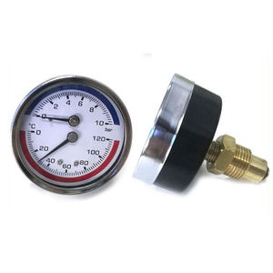 Thermomanometer mit Zifferblatt-Anzeige