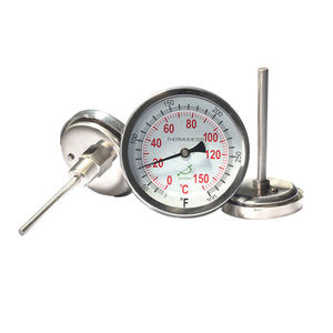 Bimetall-Thermometer / analog / Einschraub / Edelstahl