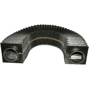 rechteckiger Balg / PVC / PTFE / für Führungsbahnen