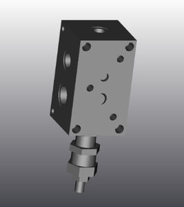 2-Wege-Hydraulikblock