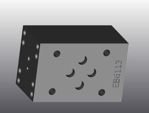 4-Wege-Hydraulikblock