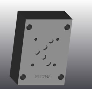 4-Wege-Verteilerblock