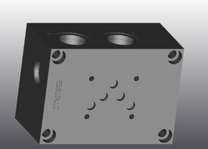 4-Wege-Verteilerblock